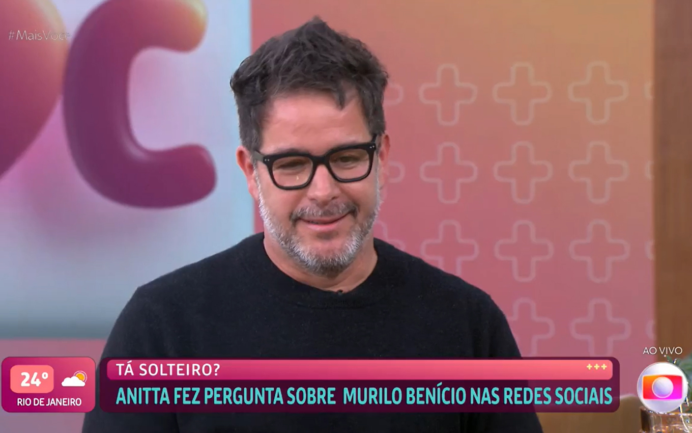 Com Murilo Benício, Mais Você dá mais audiência que SBT e Record somadas