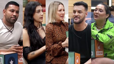 A Fazenda 2022: André Santos, Bia, Baronesa, Créu e Suzi analisam os peões da sede