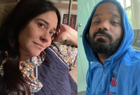 Alessandra Negrini se irrita com vazamento sobre romance com Arlindinho e briga com cantor
