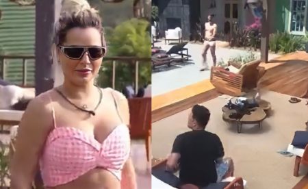 A Fazenda 2022: Deolane Bezerra se revolta com Shay desfilando de cueca
