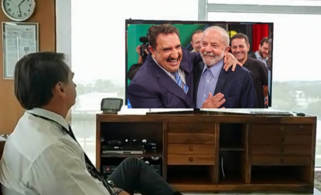 Tratamento de Ratinho a Lula dá o que falar nos bastidores; Bolsonaro vira meme