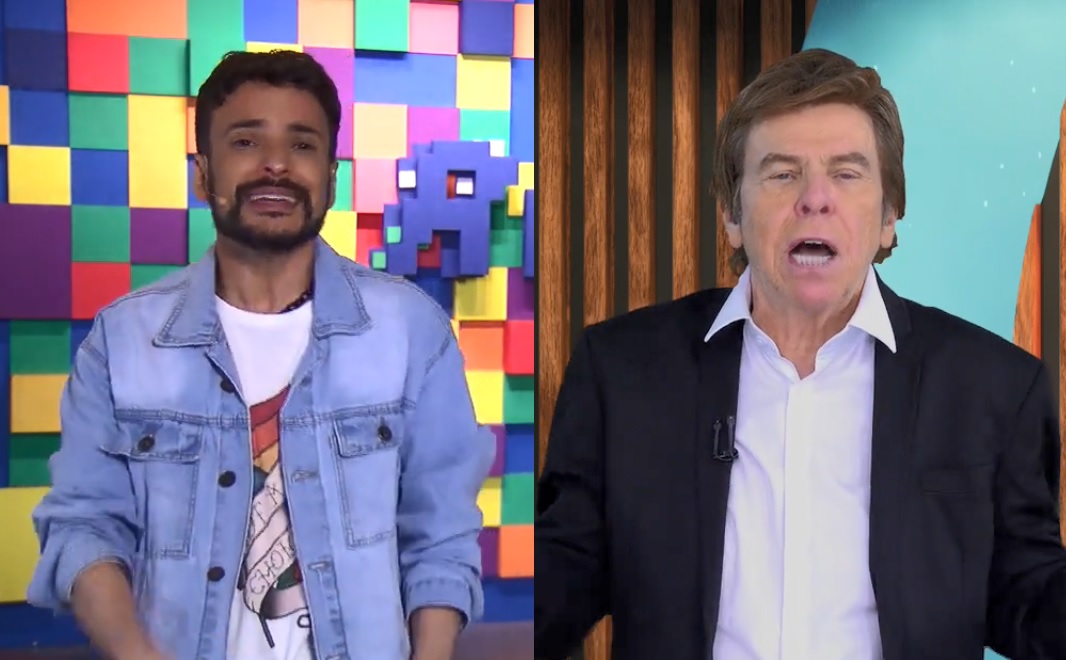 Nelson Rubens e Fefito protagonizam climão no TV Fama: “Não me interrompe!”