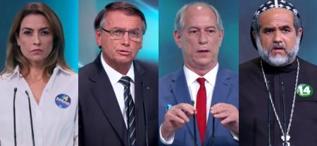 Bolsonaro vara curta, Ciro cochichando e Padre Kelmon sósia de Jorge Aragão dão o que falar