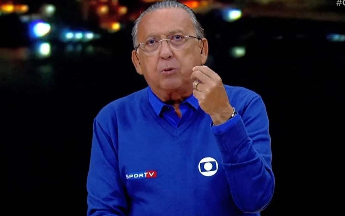 Galvão Bueno admite mal-estar com a Globo após ser proibido de ter amigo em jogo