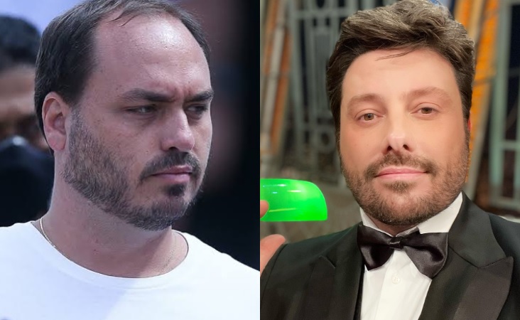 Após troca de farpas com Eduardo Bolsonaro, Danilo Gentili chama Carlos Bolsonaro de encosto