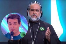 Celso Portiolli e Padre Kelmon