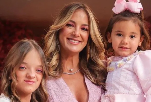 Ticiane Pinheiro relata como é criar duas filhas com pais diferentes