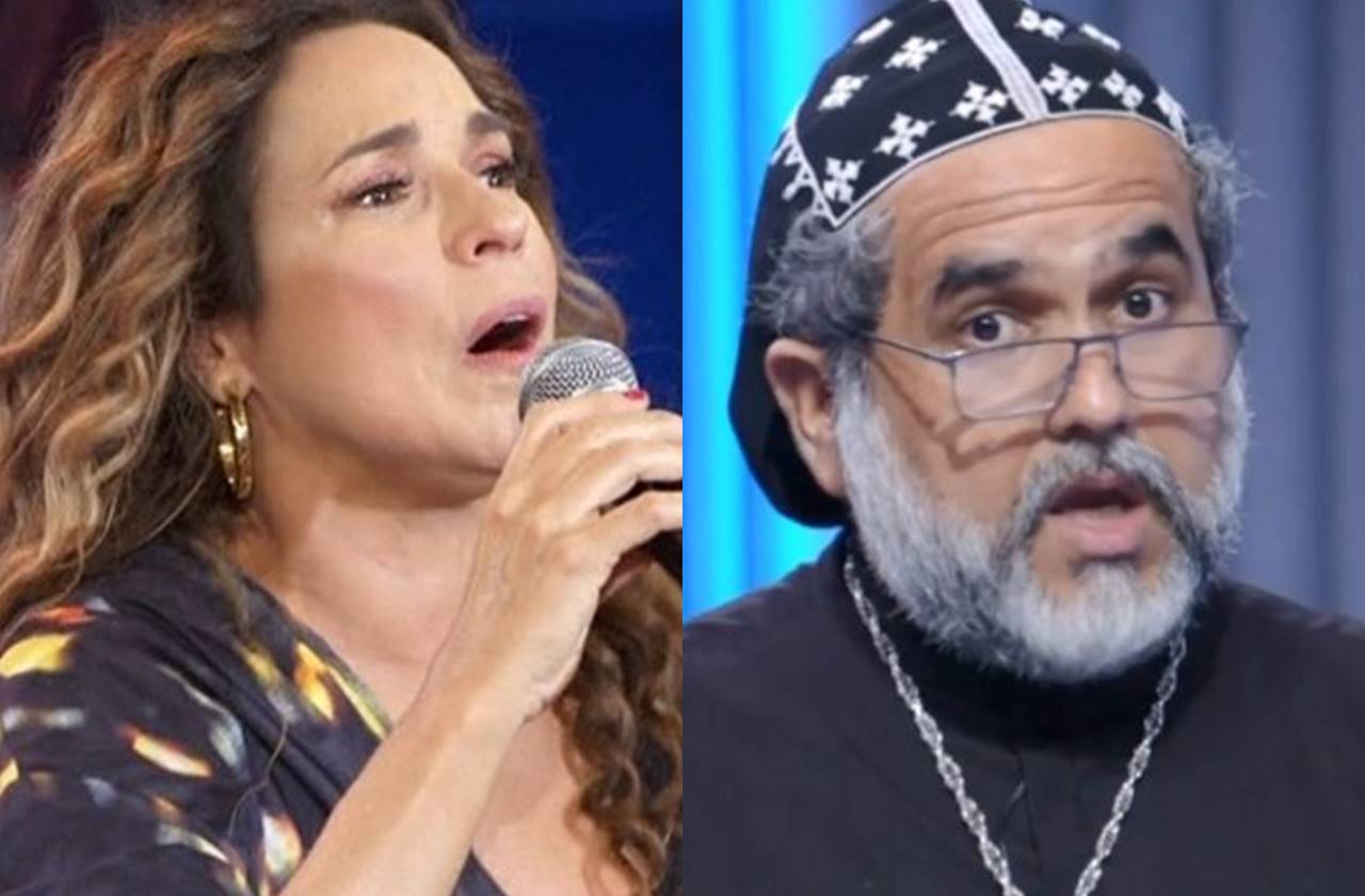 Daniela Mercury surpreende e canta música de festa junina em voo com Padre Kelmon