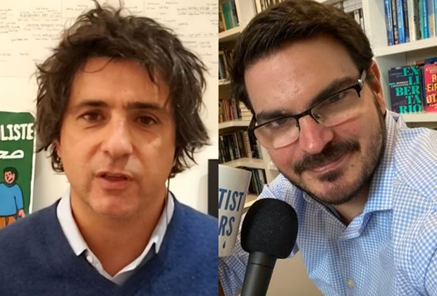 Guga Chacra e Rodrigo Constantino voltam a bater boca sobre política