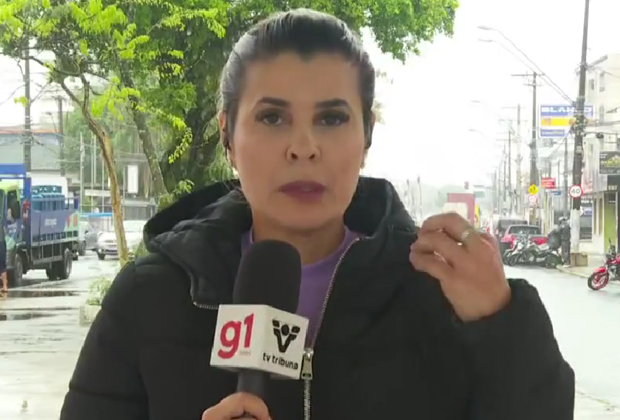 Repórter da Globo chora ao noticiar caso de criança espancada pela mãe