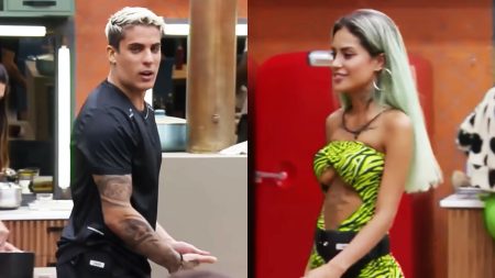 A Fazenda 2022: Tiago Ramos se irrita com provocações de Tati Zaqui e causa treta coletiva