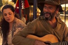 Maria (Isabel Teixeira) e Eugênio (Almir Sater) em Pantanal