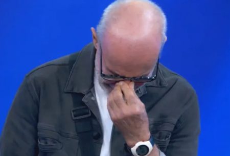 Após Pantanal, Osmar Prado é ovacionado no Domingão e cai no choro