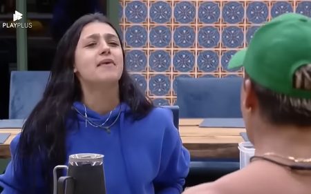 A Fazenda 2022: Bia Miranda acusa Thomaz de ficar com homens por dinheiro