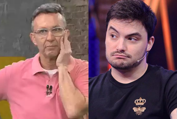 Craque Neto reage ao ver vídeo de Felipe Neto desmentindo fake news com Lula
