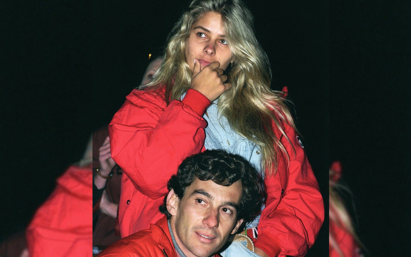 Adriane Galisteu e Ayrton Senna