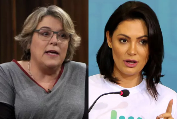 Barbara Gancia causa ao xingar filha de Bolsonaro e primeira-dama reage