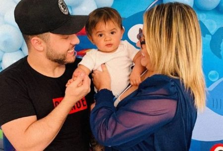 Filho de Marília Mendonça e Murilo Huff encanta em sua primeira aula de futebol