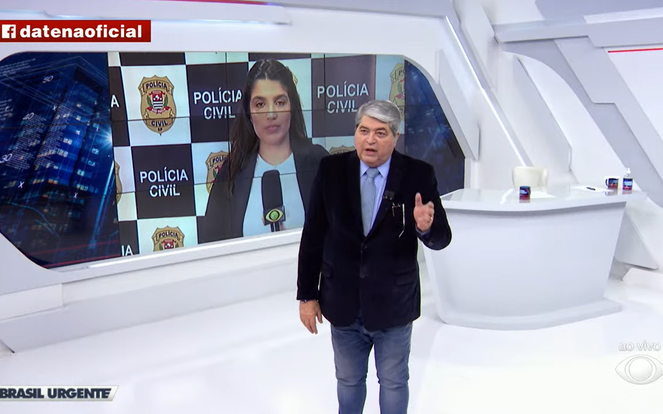 Alexandre Frota publica vídeo de Datena detonando ministro de Bolsonaro e faz pedido