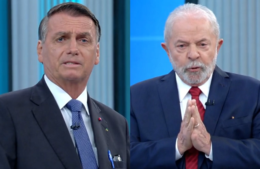 Em debate da Globo, Lula provoca Bolsonaro sobre relação com a Jovem Pan