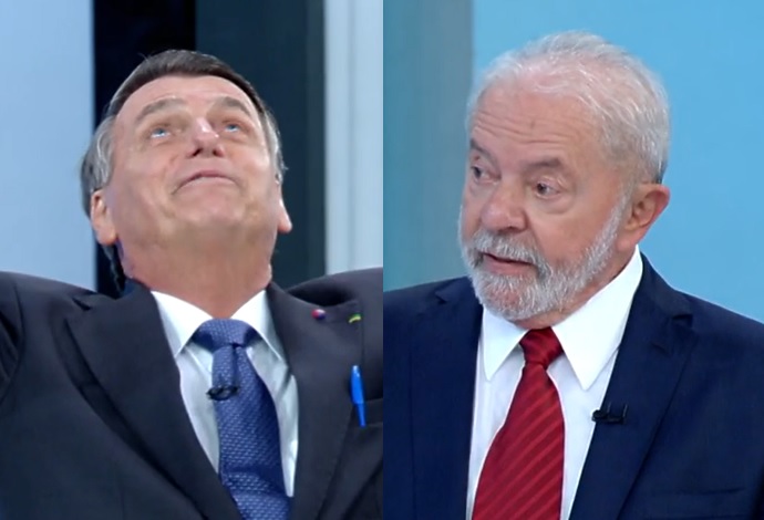 Lula e Bolsonaro trocam patadas e Bonner viraliza com broncas em debate na Globo