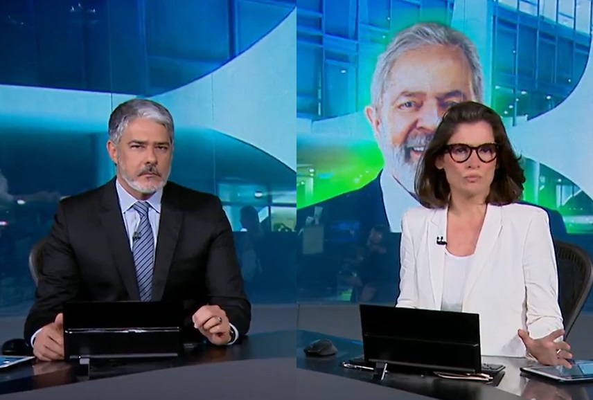 Edição histórica do Jornal Nacional com vitória de Lula faz Globo alcançar 30 pontos