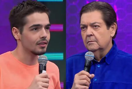 Faustão deixa filho desconcertado ao expor tudo o que ele sofre e Reynaldo Gianecchini reage