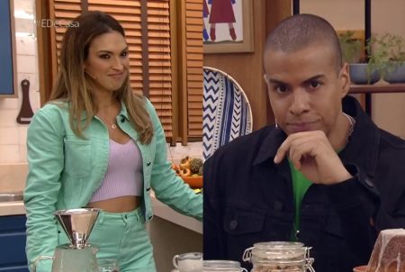 Thiago Oliveira é pego no flagra por Talitha Morete e confessa situação no É De Casa