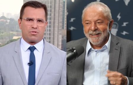 Enquete de Lula no Twitter gera reação inesperada de Rodrigo Bocardi