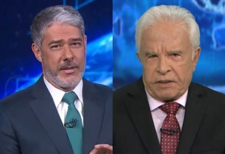 William Bonner supera Cid Moreira e se torna o âncora mais longevo do Jornal Nacional