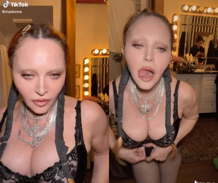 Madonna preocupa os fãs com vídeo curioso