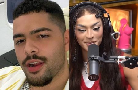 Pedro Sampaio se pronuncia após dar beijo em Pabllo Vittar na TV e esclarece relação