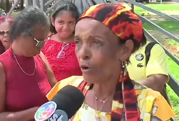 Mulher solta palavrão ao vivo e deixa apresentador de telejornal do SBT chocado: “Vergonha”