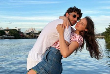 Chay Suede e Laura Neiva falam sobre chances de outro filho juntos