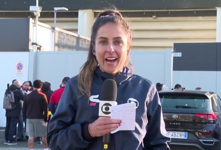 Carol Barcellos se emociona ao vivo ao falar da morte de Isabel Salgado na Globo