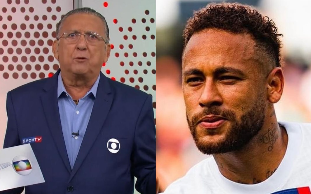 Galvão Bueno lembra polêmicas e dá recado forte para Neymar