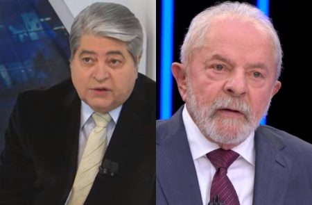 Datena perde a paciência ao vivo na Band e defende Lula após polêmica