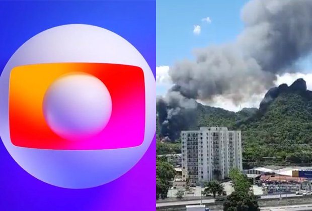 Incêndio de grandes proporções atinge Estúdios Globo; veja imagens