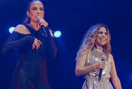 Ivete Sangalo deixa Wanessa Camargo sem jeito com piada