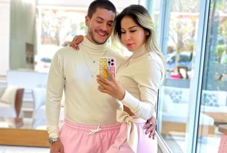 Maíra Cardi e Arthur Aguiar são flagrados em encontro para tentar reconciliação