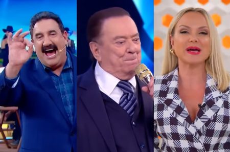 Ratinho segue em baixa, Raul Gil bate a Record e Eliana consolida o 2º lugar