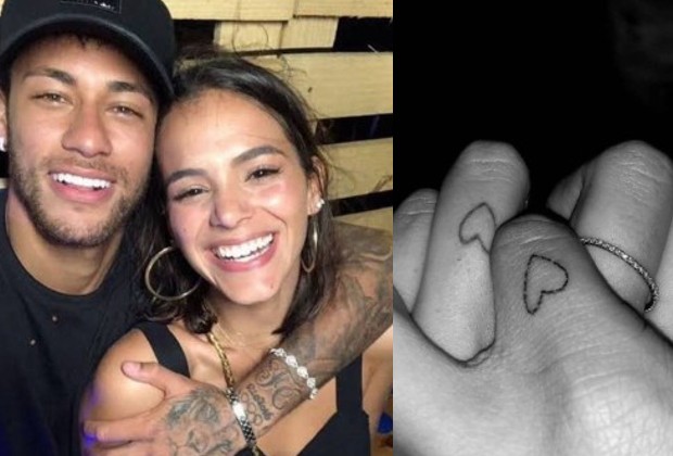 Neymar cobriu tatuagem que fez com Bruna Marquezine, revela tatuador