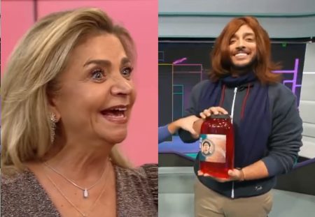 Magno Navarro imita Aracy da Top Therm no SporTV e faz web cair na gargalhada
