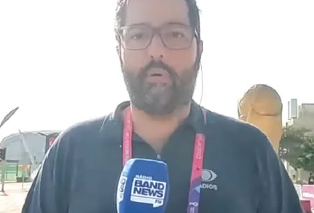 Repórter da Band se revolta com atos golpistas e desabafa no ar contra bolsonaristas