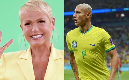 Xuxa Meneghel rasga elogios para Richarlison após estreia do Brasil na Copa