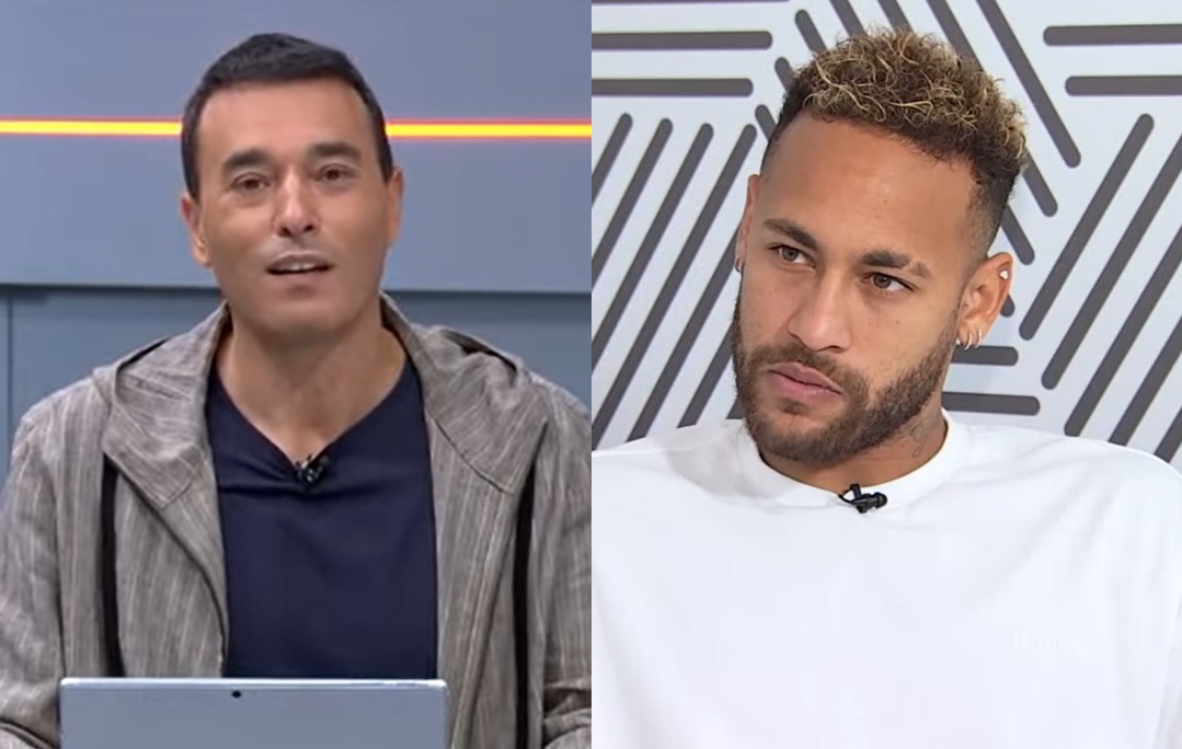 André Rizek sai em defesa de Neymar após lesão na Copa e web não perdoa