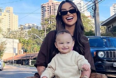 Bianca Andrade solta o verbo e rebate críticas por estilo do filho