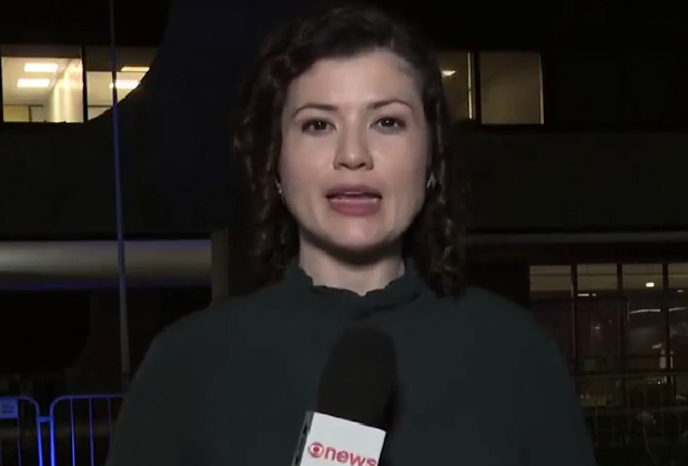 Repórter da GloboNews tem crise de tosse e apresentador impressiona com reação ao vivo