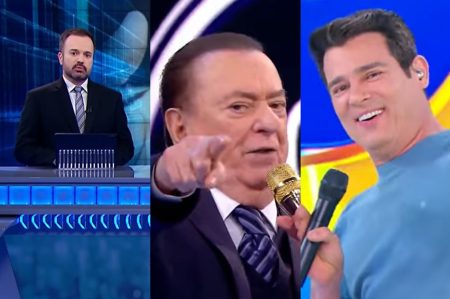 SBT fica na corda bamba com SBT Brasil e Raul Gil; Domingo Legal vence a Record