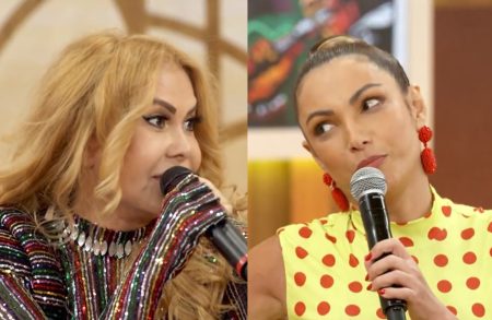 Patrícia Poeta volta ao ar na Globo e constrange Joelma no Encontro